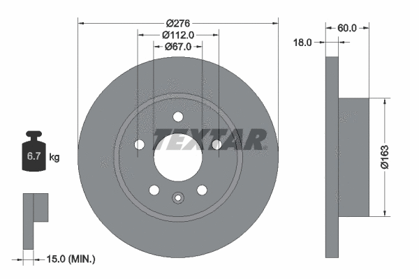 Brake Disc (92129200)
