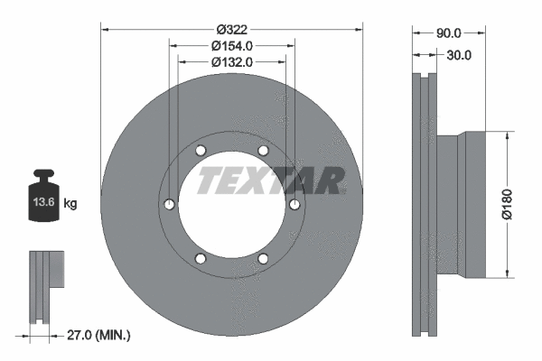 Brake Disc (93086400)