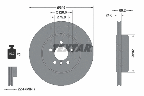 Brake Disc (92310705)