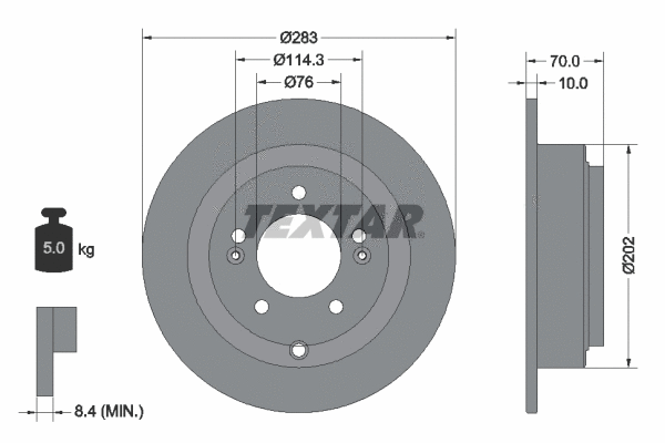 Brake Disc (92244403)