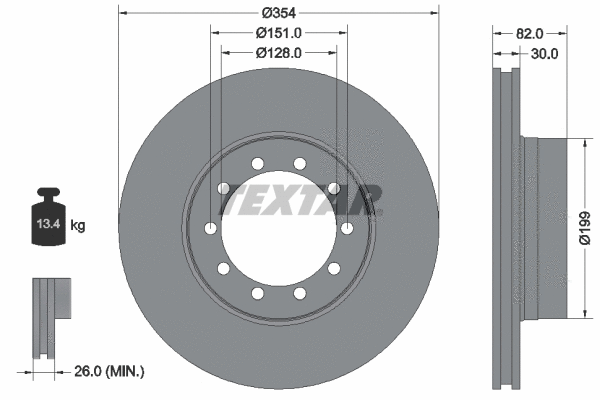 Brake Disc (93085900)