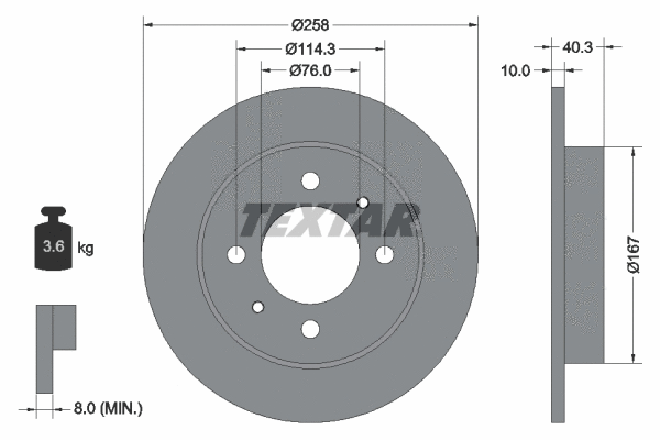 Brake Disc (92117103)