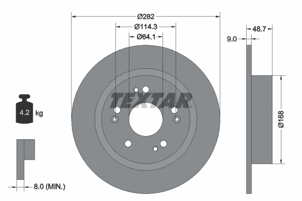 Brake Disc (92301603)
