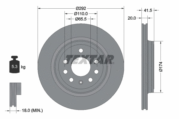 Brake Disc (92118403)