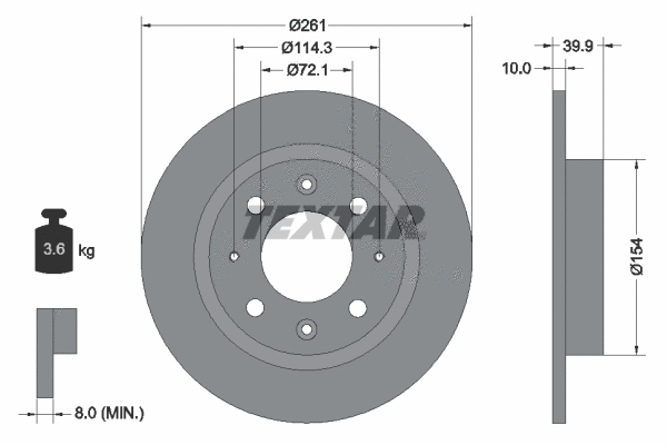Brake Disc (92104300)