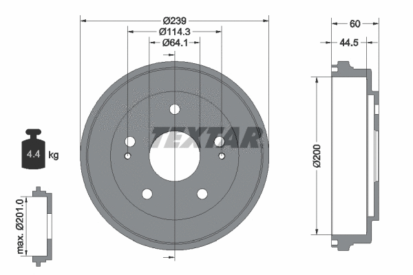 Brake Drum (94031700)
