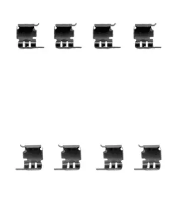 Accessory Kit, disc brake pad (82509100)