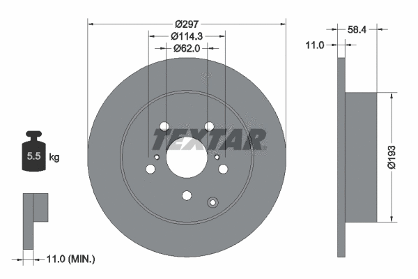 Brake Disc (92222500)