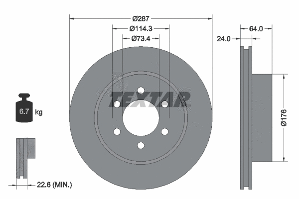Brake Disc (92333600)
