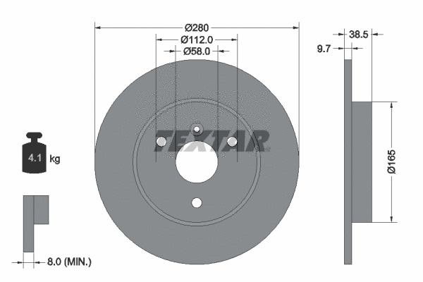 Brake Disc (92155500)