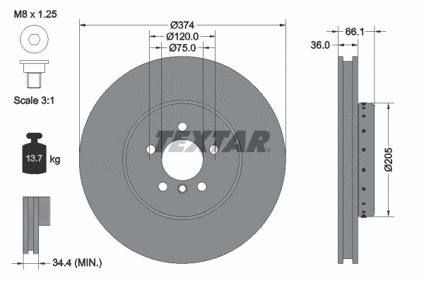 Brake Disc (92266125)