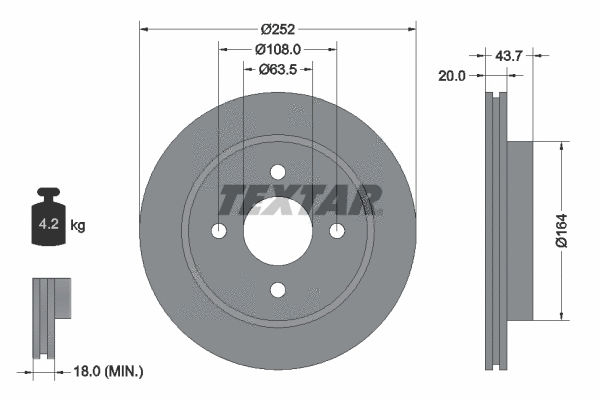 Brake Disc (92063600)