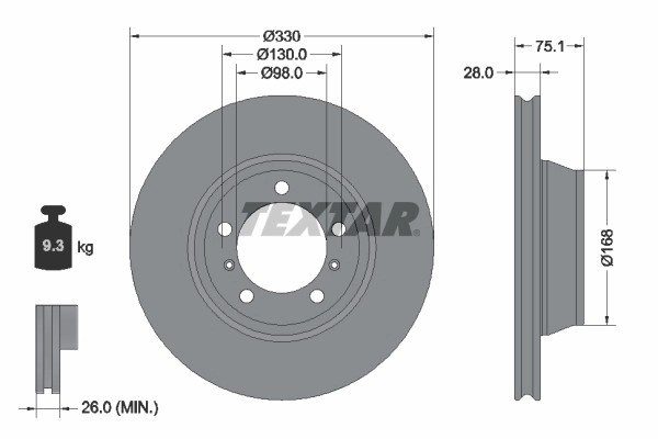 Brake Disc (92345905)