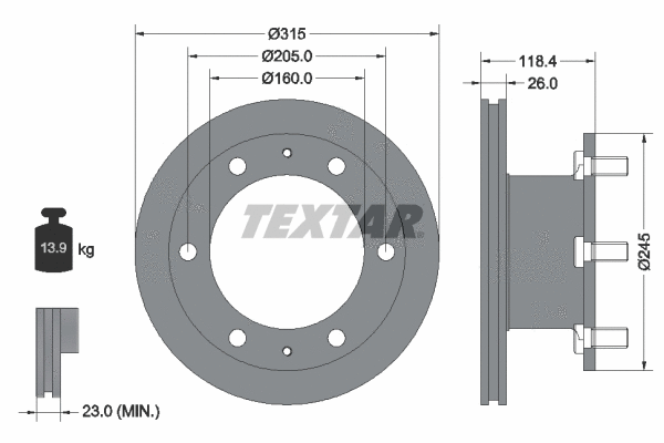 Brake Disc (93084600)