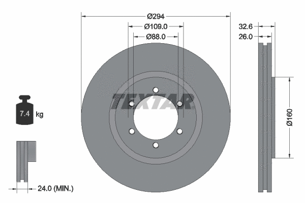 Brake Disc (92162600)