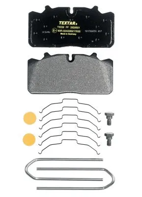 Brake Pad Set, disc brake (2928501)