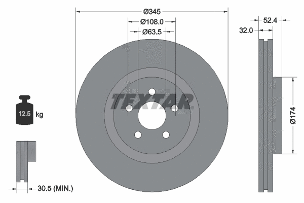 Brake Disc (92318905)