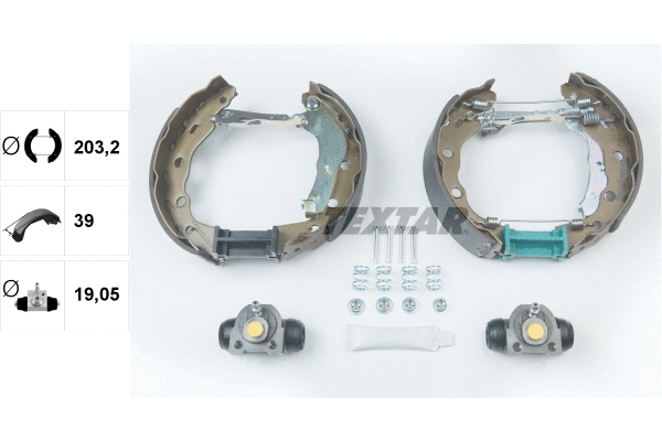 Brake Shoe Set (84056400)