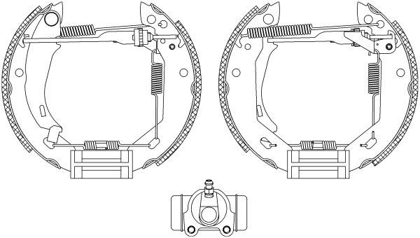 Brake Shoe Set (84031806)