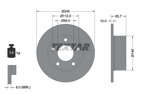 Brake Disc (92057503)