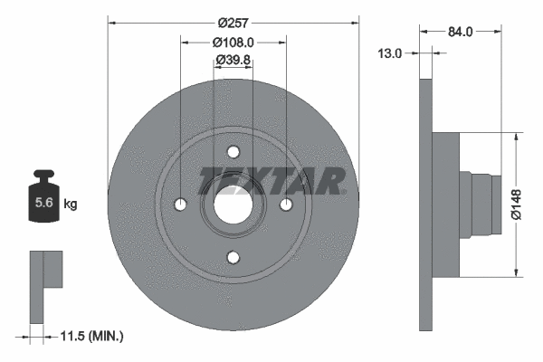 Brake Disc (92012500)