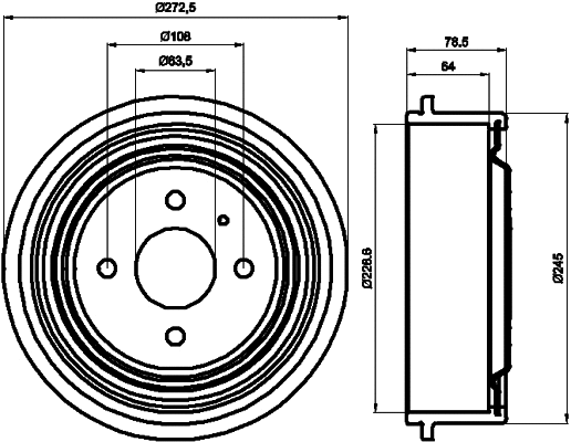 Brake Drum (94009700)