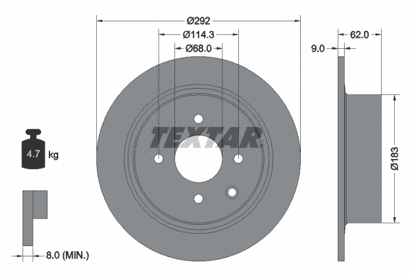 Brake Disc (92234303)