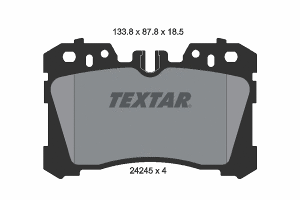 Brake Pad Set, disc brake (2424501)