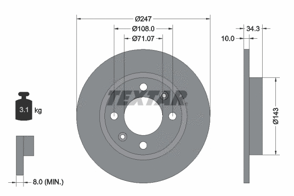 Brake Disc (92048200)