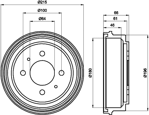 Brake Drum (94025900)