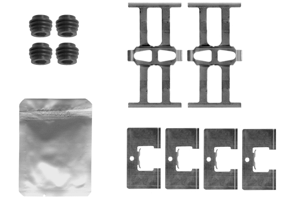 Accessory Kit, disc brake pad (82545100)
