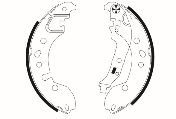 Brake Shoe Set (91080700)