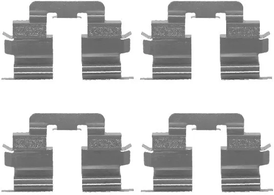 Accessory Kit, disc brake pad (82058600)
