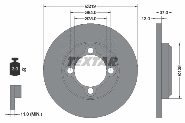 Brake Disc (92116900)