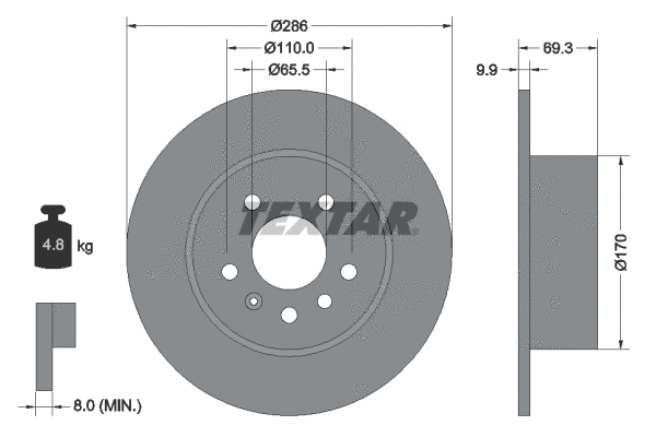 Brake Disc (92075700)