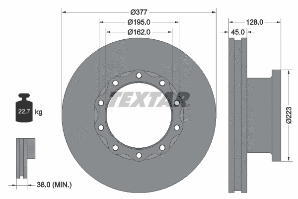 Brake Disc (93086900)