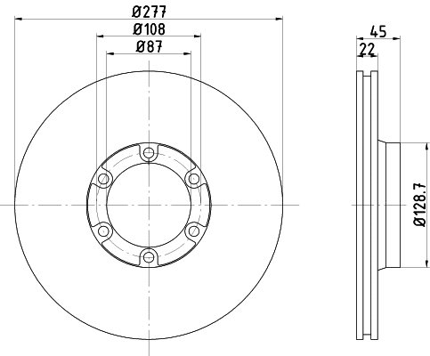 Brake Disc (92074603)