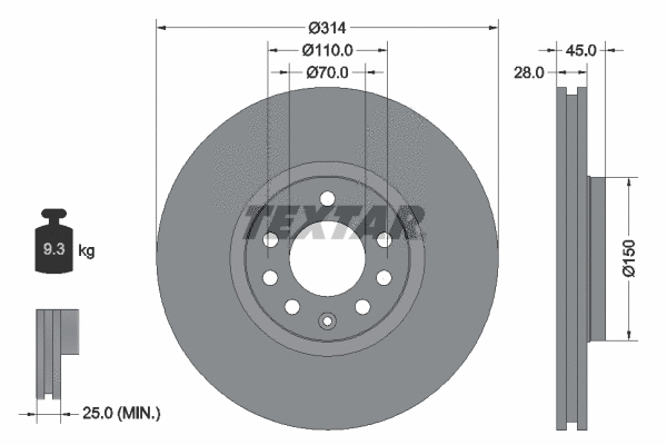 Brake Disc (92118803)