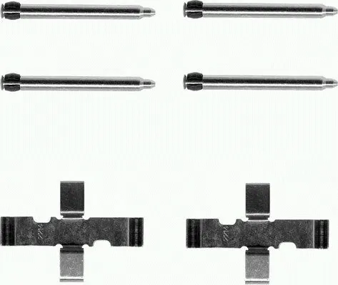 Accessory Kit, disc brake pad (82020500)