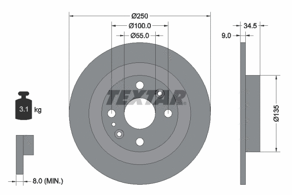 Brake Disc (92061700)