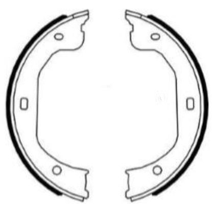 Brake Shoe Set, parking brake (91087000)