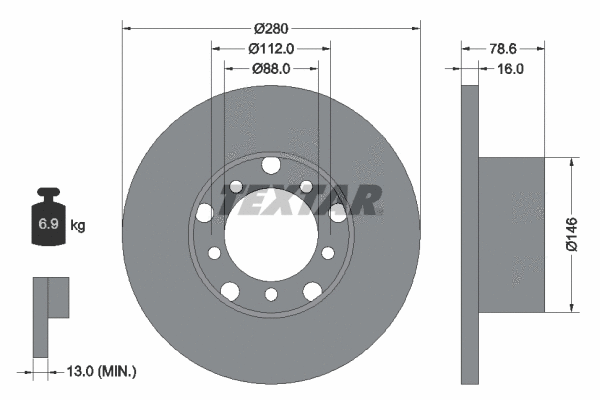 Brake Disc (93012400)