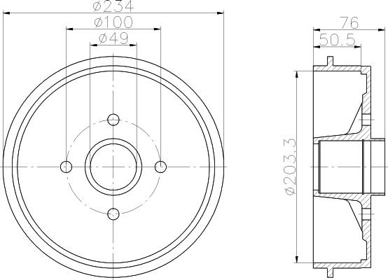 Brake Drum (94013600)