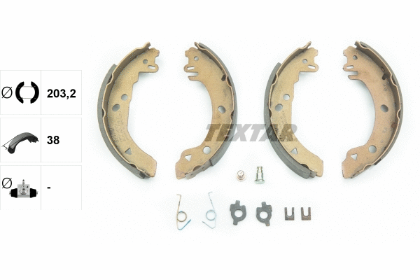 Brake Shoe Set (91042000)