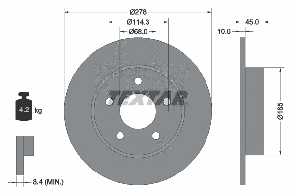 Brake Disc (92125703)