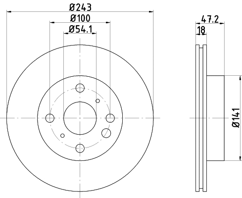 Brake Disc (92050000)