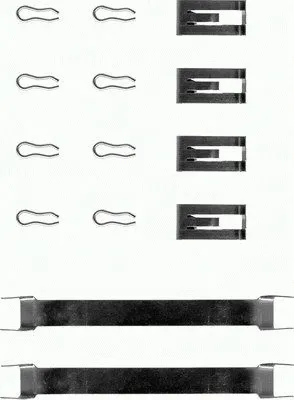 Accessory Kit, disc brake pad (82015200)