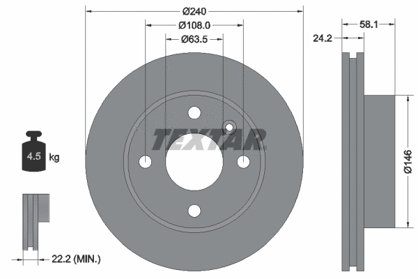Brake Disc (92022900)