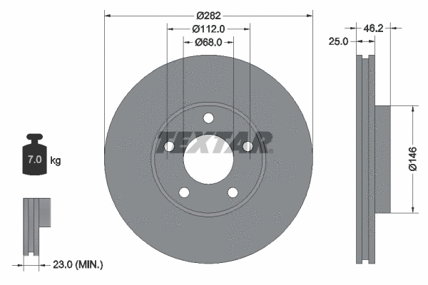 Brake Disc (92083603)