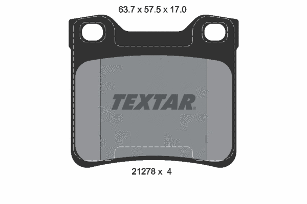 Brake Pad Set, disc brake (2127803)